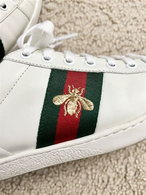 gucci floral aces|gucci ace bee embroidered sneakers.